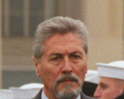 Emil Constantinescu, president of Romania