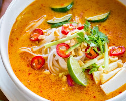 Laksa soup